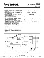 ZL30100QDC datasheet pdf Zarlink Semiconductor