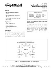 ZL40122_DCA datasheet pdf Zarlink Semiconductor