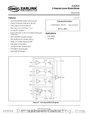 ZL40518LDG datasheet pdf Zarlink Semiconductor