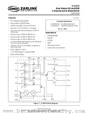 ZL40539LCG datasheet pdf Zarlink Semiconductor