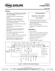 ZL50017GAC datasheet pdf Zarlink Semiconductor