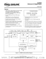 ZL50020GAC datasheet pdf Zarlink Semiconductor
