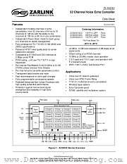 ZL50232_QCC datasheet pdf Zarlink Semiconductor