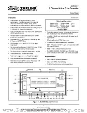 ZL50234_QCC datasheet pdf Zarlink Semiconductor