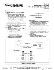 ZL50410GDC datasheet pdf Zarlink Semiconductor