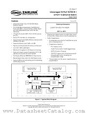 ZL50417_GKC datasheet pdf Zarlink Semiconductor