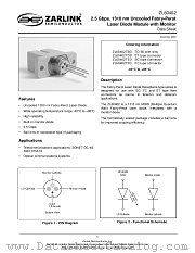 ZL60402TFD datasheet pdf Zarlink Semiconductor