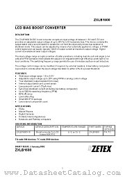 ZXLB1600X10TC datasheet pdf Zetex Semiconductors