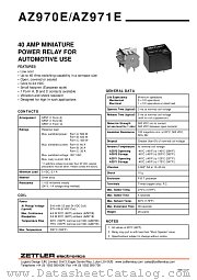 AZ970E-1B-24D datasheet pdf ZETTLER electronics