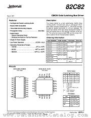 CD82C82 datasheet pdf Intersil