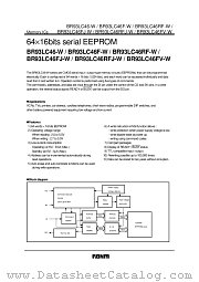 BR93LC46FV-W datasheet pdf ROHM