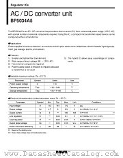BP5034A5 datasheet pdf ROHM