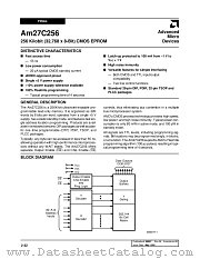 AMD27C256 datasheet pdf Advanced Micro Devices