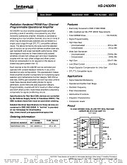 HS1-2400RH-Q datasheet pdf Intersil