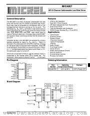 MIC4807BN datasheet pdf Micrel Semiconductor