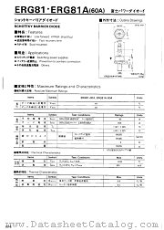 ERG81A datasheet pdf Fuji Electric