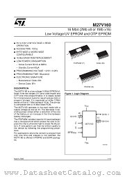M27V160-150XM1TR datasheet pdf ST Microelectronics