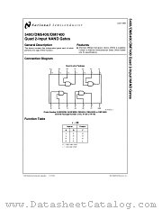 DM5400J datasheet pdf National Semiconductor