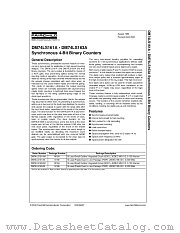 DM74LS163AN datasheet pdf Fairchild Semiconductor