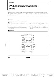 BA3516 datasheet pdf ROHM