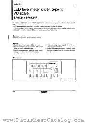 BA6124F datasheet pdf ROHM