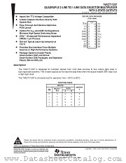 74ACT11257DB datasheet pdf Texas Instruments