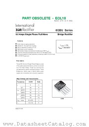 6GBU datasheet pdf International Rectifier