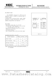 KIA6058 datasheet pdf Korea Electronics (KEC)