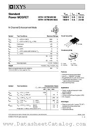 IXTM5N100 datasheet pdf IXYS Corporation