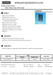A1844 datasheet pdf Everlight Electronics