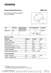 SMBD6100 datasheet pdf Siemens