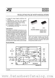 SG2524P datasheet pdf ST Microelectronics