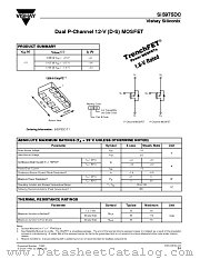 SI5975DC-T1 datasheet pdf Vishay