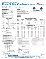 SBTC-2-15-75L datasheet pdf Mini-Circuits
