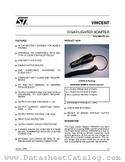 VINCENT datasheet pdf ST Microelectronics