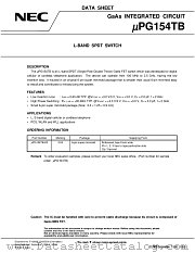 UPG154TB datasheet pdf NEC