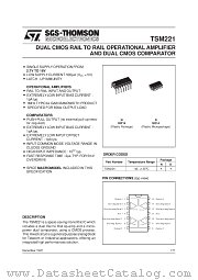 TSM221N datasheet pdf ST Microelectronics