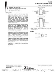 TL592 datasheet pdf Texas Instruments