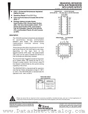 SN54AHC245J datasheet pdf Texas Instruments