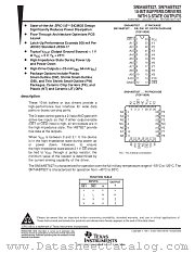 SN54ABT827JT datasheet pdf Texas Instruments