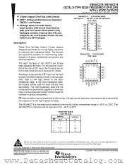 SN54AC574W datasheet pdf Texas Instruments