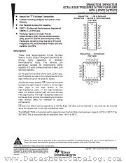 SN54ACT534FK datasheet pdf Texas Instruments