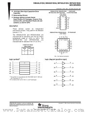 SN54AS1034AFK datasheet pdf Texas Instruments