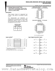 SN54AS04FK datasheet pdf Texas Instruments