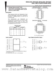 SN54AS20FK datasheet pdf Texas Instruments