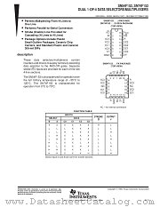 SN54F153FK datasheet pdf Texas Instruments