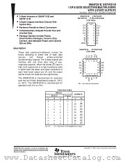 SN54F251BFK datasheet pdf Texas Instruments