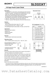 SLD323XT-24 datasheet pdf SONY