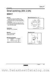 QS5U17 datasheet pdf ROHM
