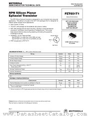 PZT65 datasheet pdf ON Semiconductor